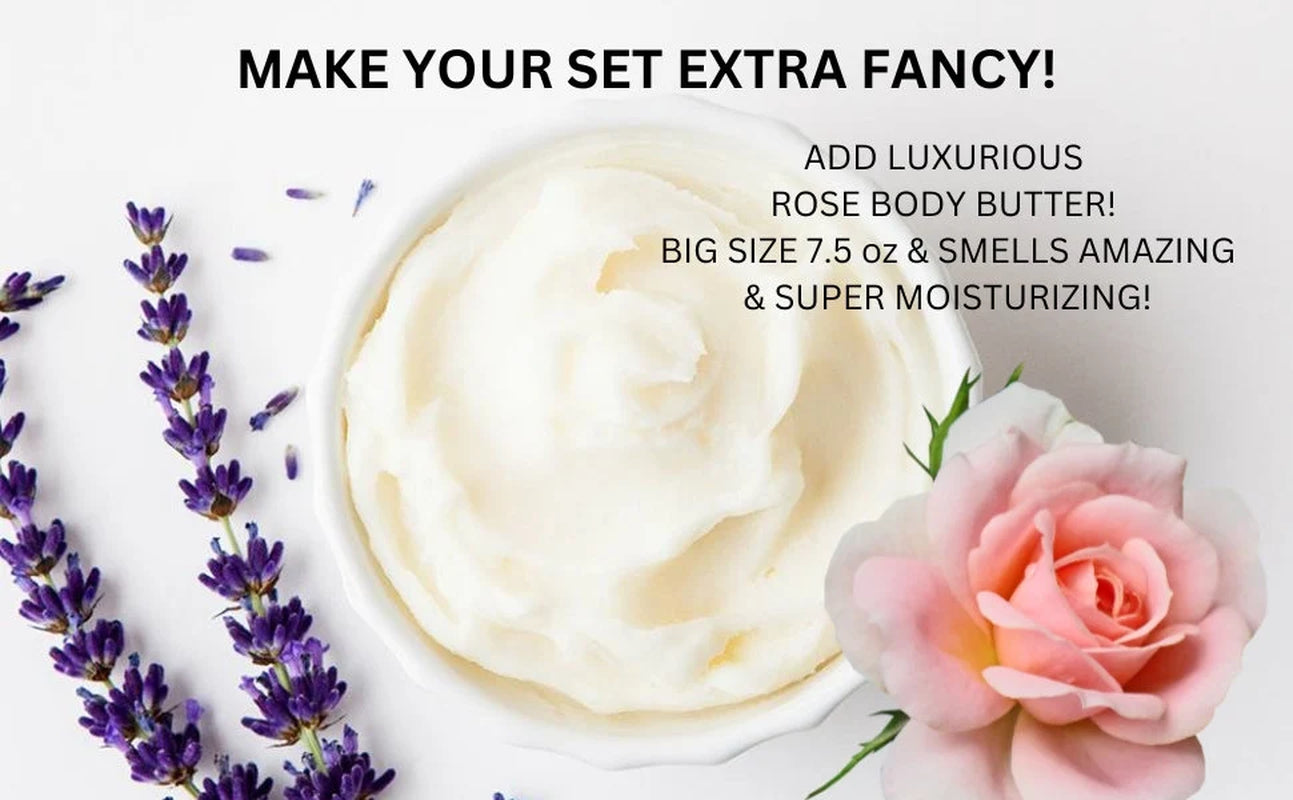 Lavender Gift Set | Relaxation Spa Gift Basket | Gifts for Her | Soap Gift Set | Aromatherapy Gift Basket | Organic Spa Gift Set| Lavender