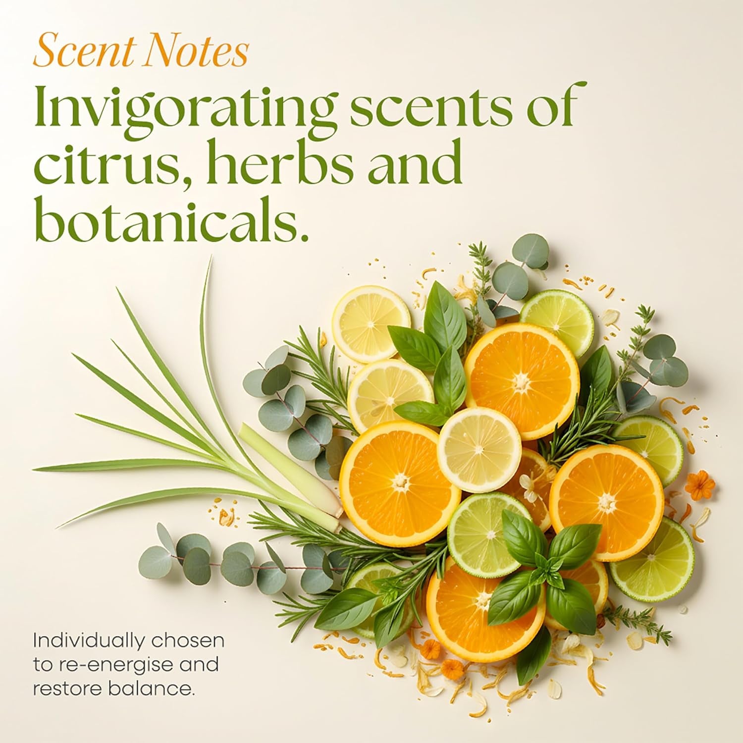 Nurture by Nature RELAX & UPLIFT Spa Set  6-Piece Energizing Vegan Wellness Bundle  PETA-Certified Citrus Self-Care Collection